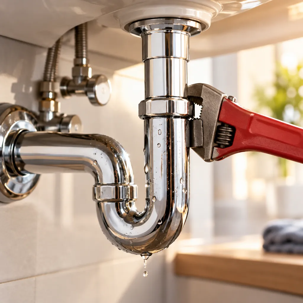 Maintenance de plomberie sur installation sanitaire en Essonne